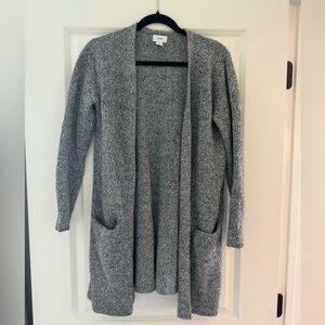 Grey Old Navy Knit Cardigan